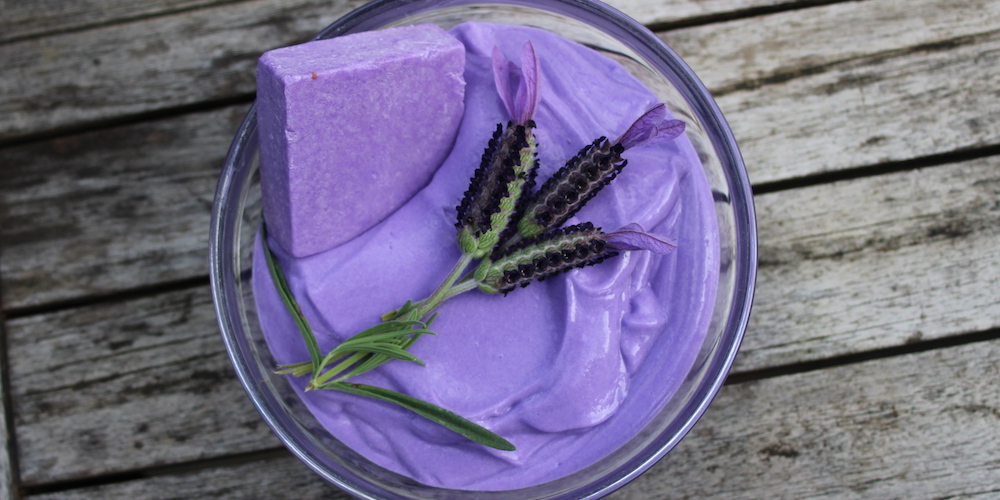 Purple shampoo & conditioner